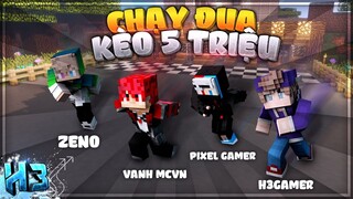 H3 Cùng NoobTeam THỬ THÁCH kèo 5 TRIỆU Chạy Đua SIÊU TỐC ĐỘ | #1 - MINI GAME