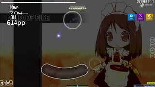 Niko - Made of Fire [Oni] +HDDT | old vs new pp