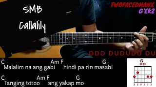 SMB -  Callalily (Guitar Cover With Lyrics & Chords)