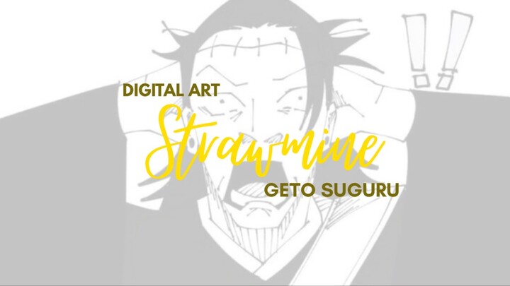 Digital Art | Geto Suguru | Speed Draw