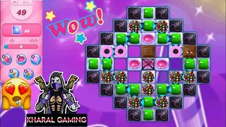 Candy crush saga Level 874 | Candy crush saga new version | Candy crush saga