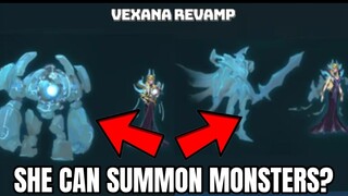 VEXANA REVAMPED | She can Summon Monsters for her ULT | MLBB