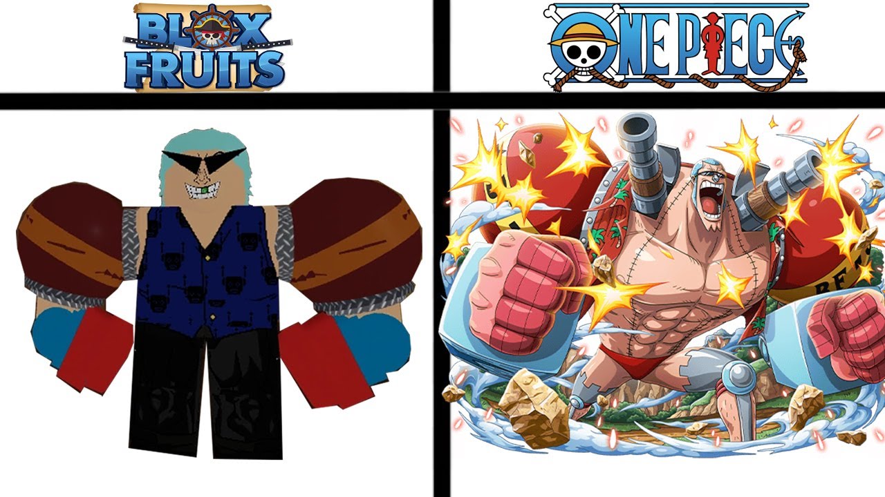 Blox Fruits vs One Piece Fruit Comparison - BiliBili