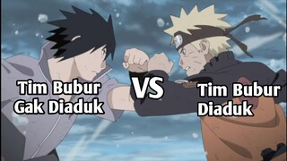 Tim Bubur Gak Diaduk VS Tim Bubur Diaduk