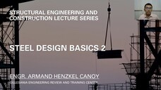 3.4 - Steel Design Basics and Code