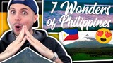 7 WONDERS of the PHILIPPINES I HAVE to visit! CAN'T WAIT! | HONEST REACTION