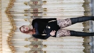 天气真好 阿姨居家舞蹈，丰韵穿搭