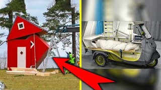 Ngôi Nhà Độc Lạ Lắp Đặt Chỉ Trong 3 Giờ - Di Chuyển Tiện Lợi  Được Khắp Nơi Trên Thế Giới