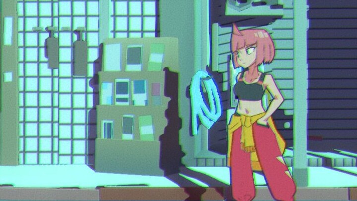 A Japanese comic-style free audio game "UNBEATABLE" game recommendation with a good painting style T
