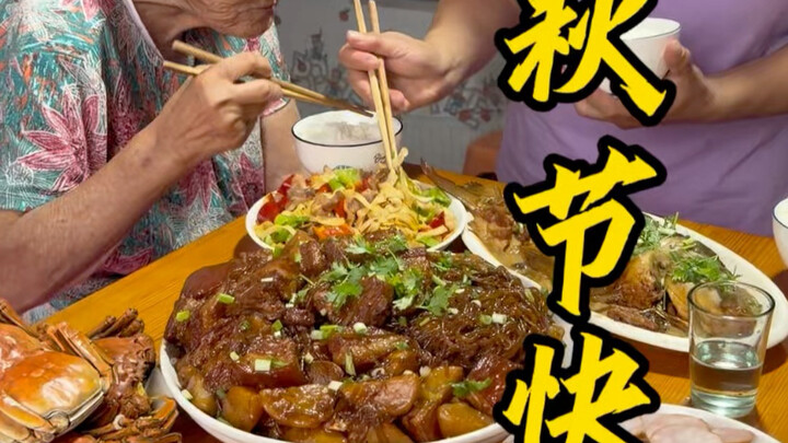 Home-cooked meals in Northeast China are still the best.