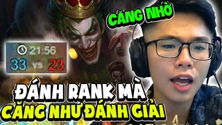 Trận Rank Căng Thẳng Như Đánh Giải Khiến Lai Bâng Phải Dùng Hết 100% Khả Năng Để Dành Chiến Thắng