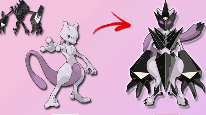 If Necrozma merges with various mythical beasts