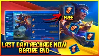 LAST DAY! CLAIM YOUR TICKET NOW BEFORE EXPIRE NOW! USE THIS APP TO FREE RECHARGE - MOBILE LEGENDS