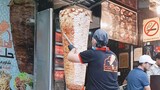 Shawarma chicken log at Bukit Bintang