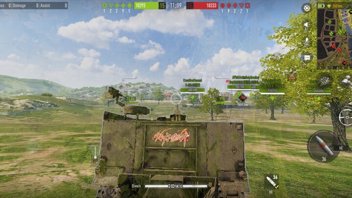tank company m44 spg gameplay