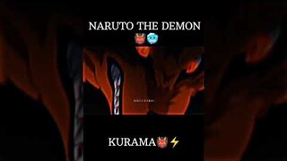 NARUTO THE DEMON 👹🔥 || KURAMA AND NARUTO🥶 #kurama #naruto #anime #status