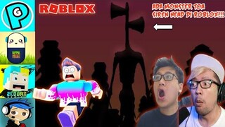 Reaksi BeaconCream & Gamer Cupu Official ADA SIREN HEAD DI ROBLOX, MONSTER TOA!!! | Roblox Indonesia