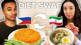 A Filipino & An Iranian Swap Meals For 24hrs