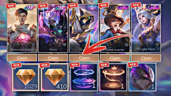 NEW BIG EVENT 2024! GET YOUR EPIC SKIN AND PROMO DIAMONDS + EPIC RECALLS! | MOBILE LEGENDS 2024
