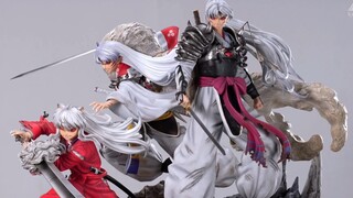 Koleksi InuYasha Sesshomaru Dougaou Patung Sosok Ayah dan Anak