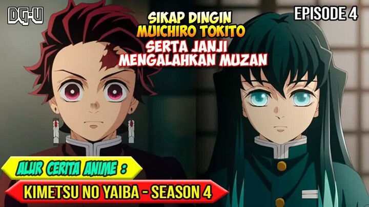 LATIHAN PENUH KETEGANGAN ALA HASHIRA KABUT - ALUR CERITA ANIME KIMETSU NO YAIBA SEASON 4 - EPISODE 4
