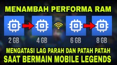 CARA MENGATASI LAG DAN PATAH PATAH SAAT MAIN MOBILE LEGENDS