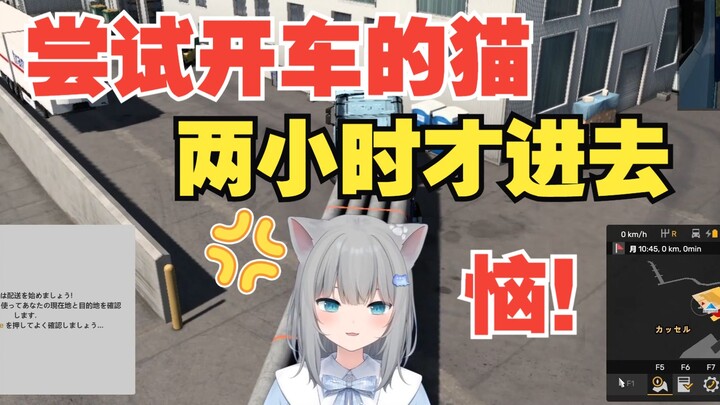 甘城猫猫开车用了两小时才进去..真是不够熟练呢