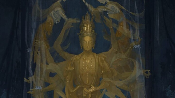 اللوحة التوضيحية الثانية من سلسلة "التدفق اللانهائي" | لا ترفع رأسك