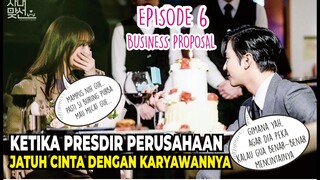 Drakor yang lagi viral,  ALUR CERITA DRAMA KOREA, BUSINESS PROPOSAL EPISODE 6