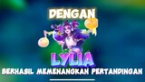 PERJUANGAN SEORANG LYLIA GENDONG PUBLIK ✍️🙌🔥 #gameplay #lylia #wiamungtzy #mobilelegends