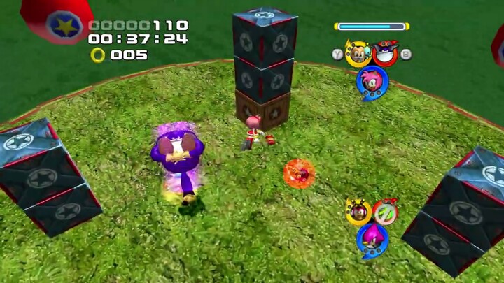 Team Rose Versus Team Chaotix