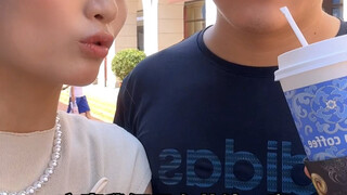 Be cautious when making friends #couple's daily life #the young man has a promising future