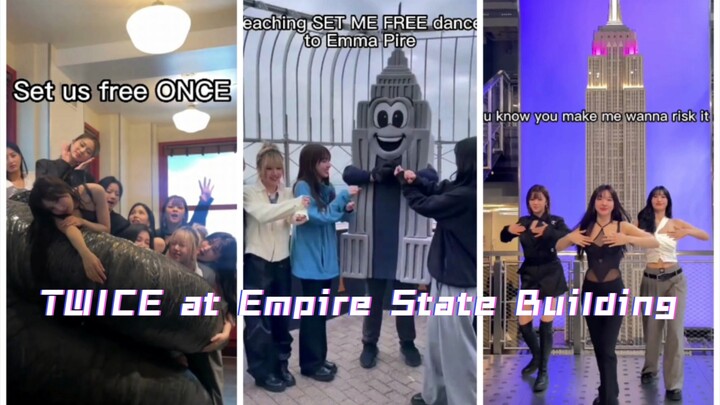 TWICE tại Tòa nhà Empire State, chín cô nàng lại đến rồi!