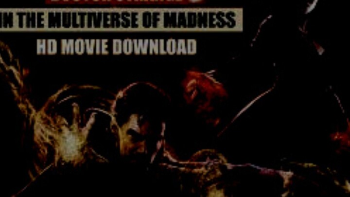 Doutor Estranho no multiverso da locura filme completo 2022 em espanhol latino