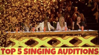 TOP 5 MOST UNFORGETTABLE GOLDEN BUZZER (SINGING)| MIND BLOWING