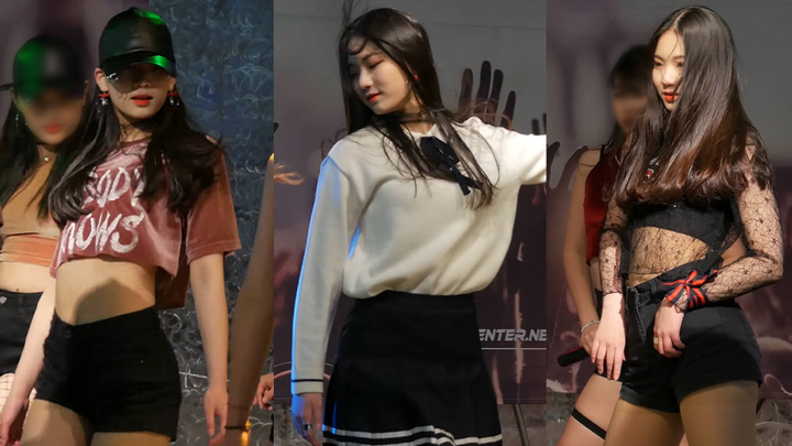 STAYC's ISA, a youthful and adorable "cat," performing at dance academy before debut.