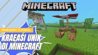 TUTORIAL MEMBUAT HIASAN TAMAN YG AESTHETIC DI MINECRAFT - MINECRAFT TUTORIAL