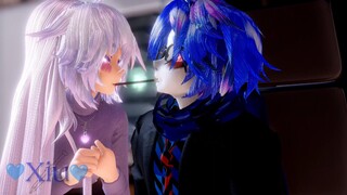【 MMD  ▌Xiu ✘ Mei 】Pocky Game 【 💙Pocky Day Special 💙】