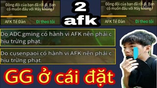 Lần Đầu Gặp 2 AFK 3v5 - Nút GG Ở Phần Cài Đặt | Hùng Bạch Kim