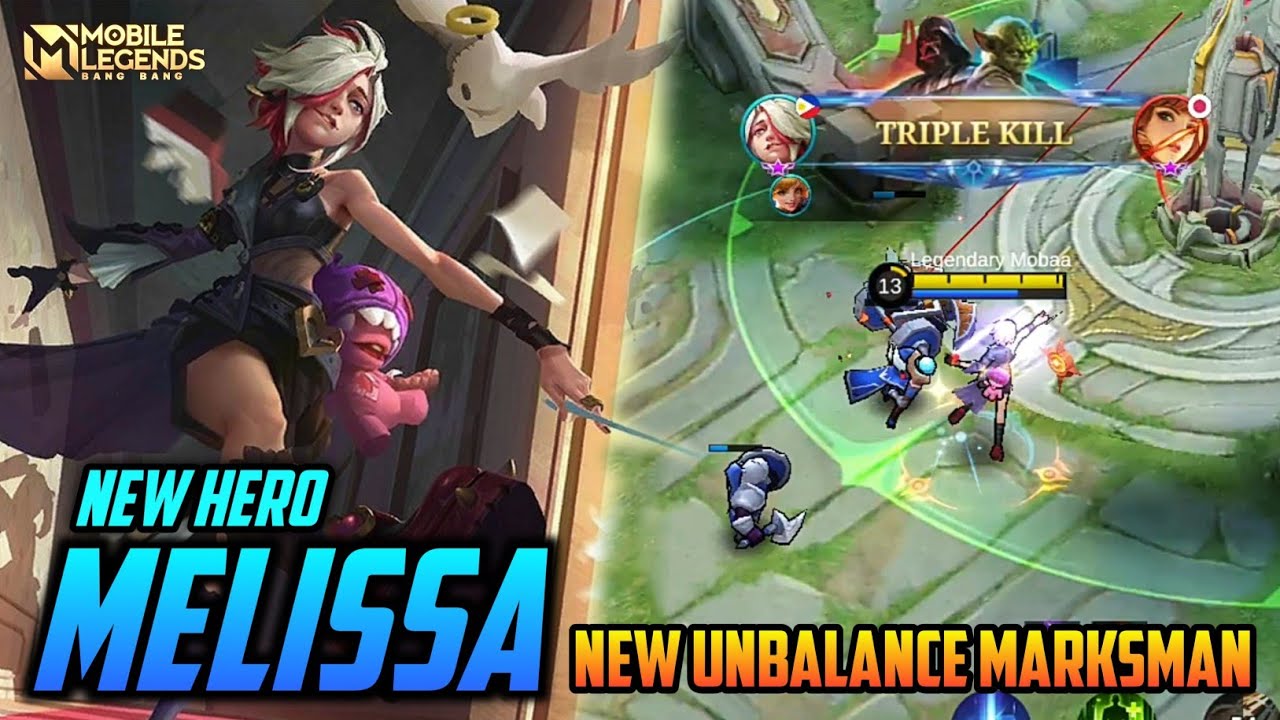 Melissa Mobile Legends , New Hero Melissa Gameplay - Mobile Legends Bang  Bang - BiliBili