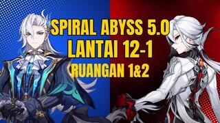 Spiral Abyss 5.0 Lantai 12-1 Ruangan 1 dan 2