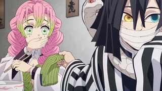 "Mitsuri's socks were actually given to her by Banai. This Snake couple is so sweet..."