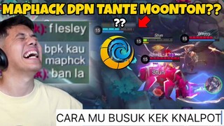 MAPHACK DI DEPAN TANTE MOONTON!! BERANI BGT NI ORANG!!