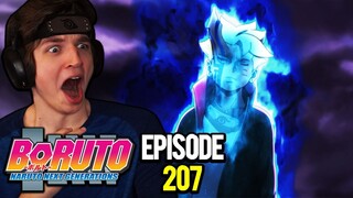 BORUSHIKI?! I LOST MY MIND... | Boruto Episode 207 REACTION!!