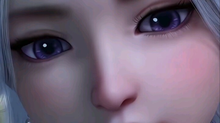 “A Beautiful Fantasy Girl with Mesmerizing Purple Eyes ✨💜”