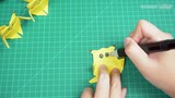 Everyone loves Origami Pikachu! too cute