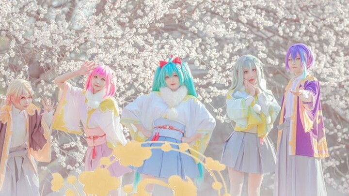 Must-haves for spring → 神のまにまに/神之流WS × Hatsune Miku PJSK [Main camera position]