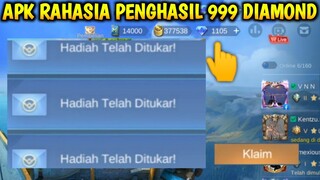 KLAIM 999 DIAMOND GRATIS | APK TERSEMBUNYI PENGHASIL DIAMOND MOBILE LEGEND ML APLIKASI RAHASIA 2022