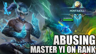 Patch 3.1A Nerf Master Yi on Rank Still the Best! - Pentakill!