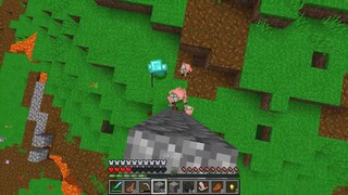 HEBI THỬ THÁCH 24 GIỜ GIẢI CỨU DÂN LÀNG TRONG MINECRAFT_NẾU HEBI SỞ HỮU NÚI KIM